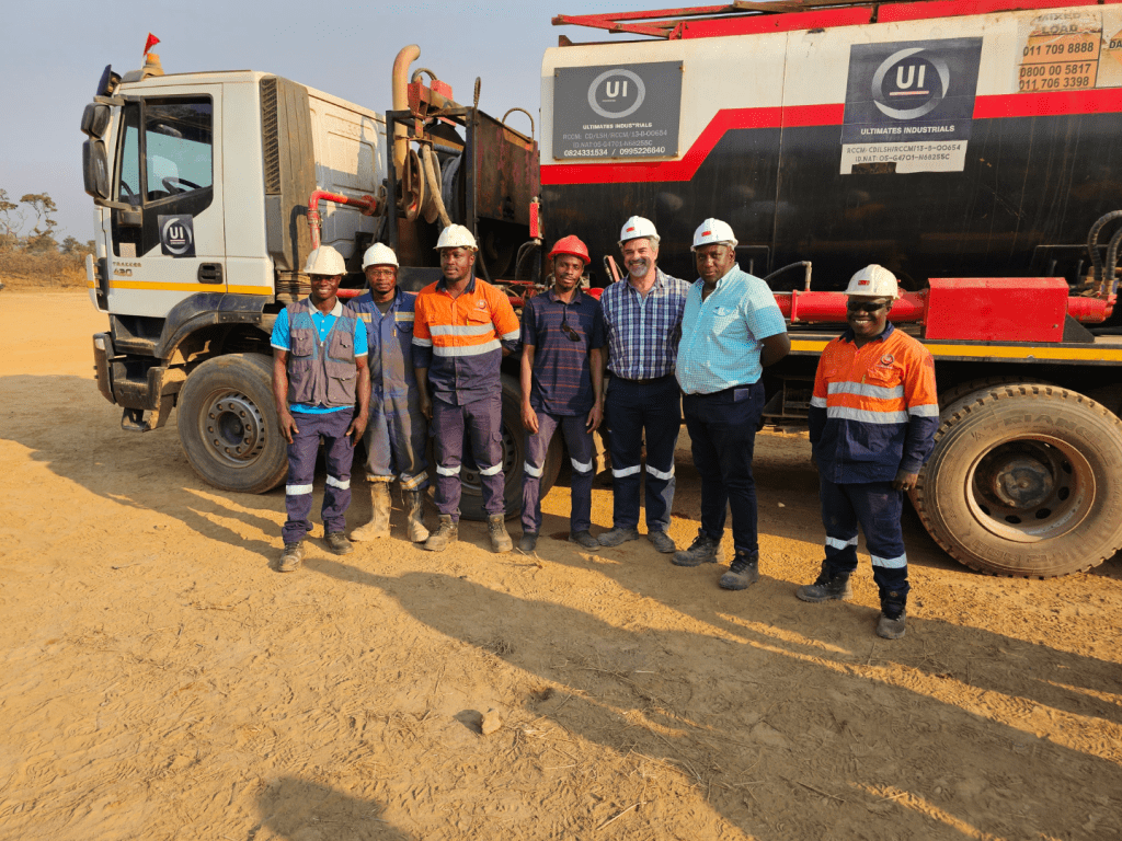 Quality blast services from Ultimate Industrials for DRC mines