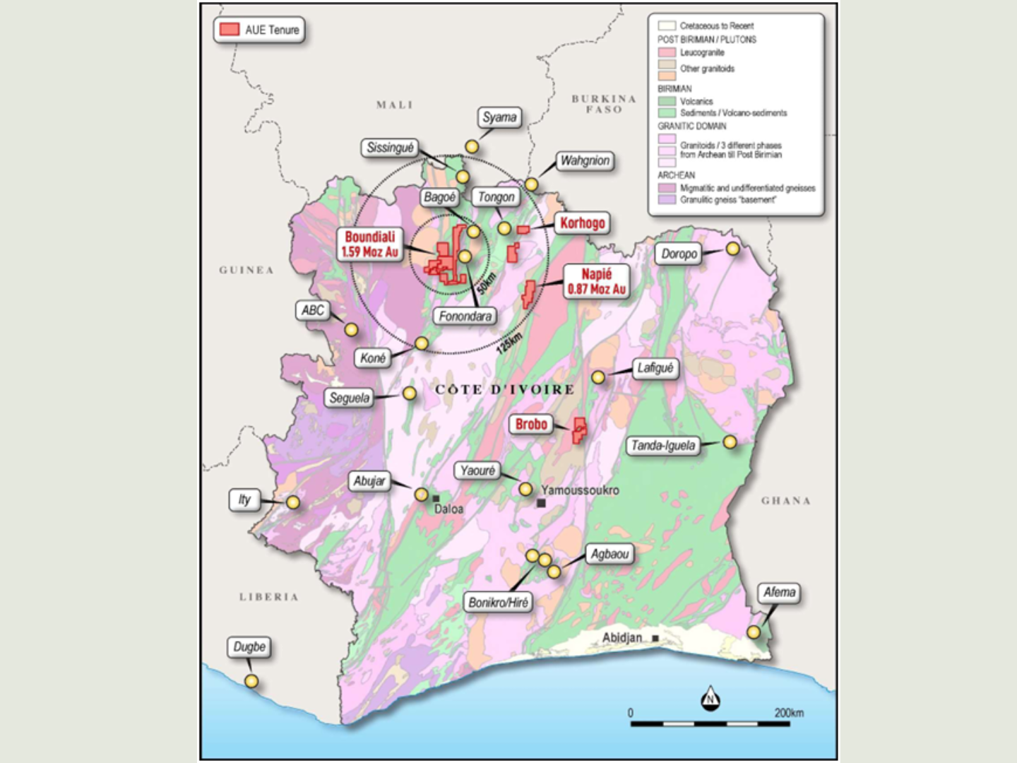 Aurum hits 66m at 1.07 g/t gold from 33m at Boundiali