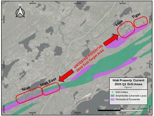 Power Metallic Provides an Update on Summer 2025 Exploration Programs at Nisk Project