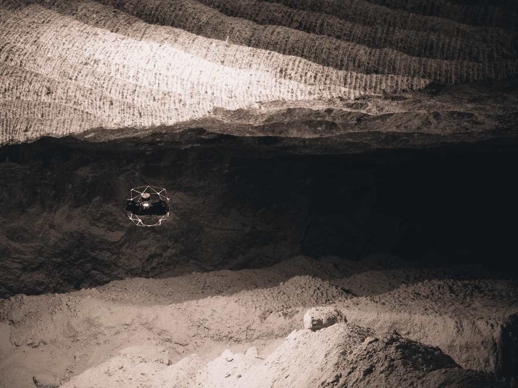 Aerial advantage: Drones enhance underground operations