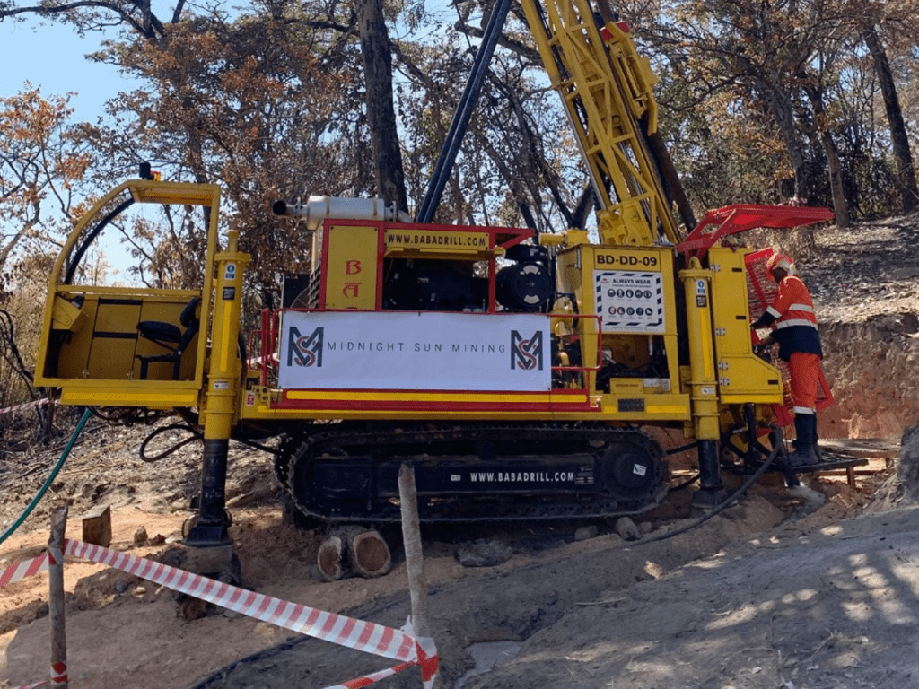 First systematic drill programme at Dumbwa in Zambia