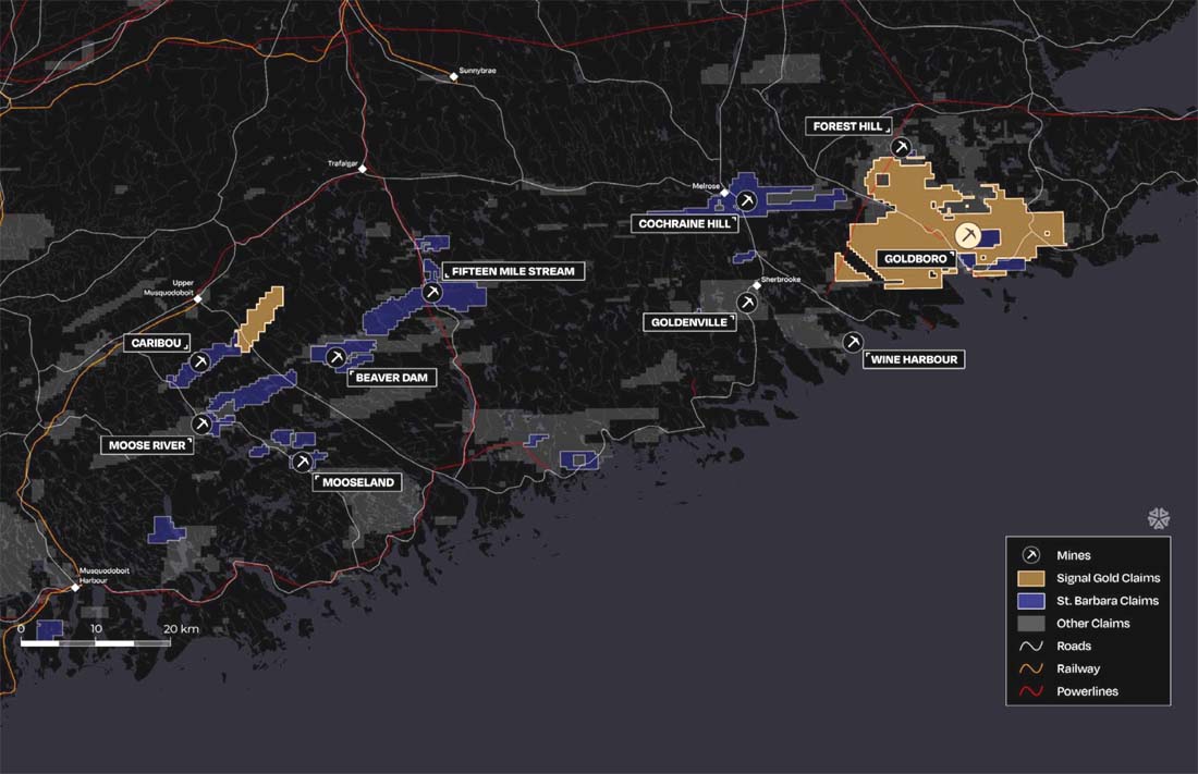 Gold Company Uncovers Nova Scotia Gold Gains