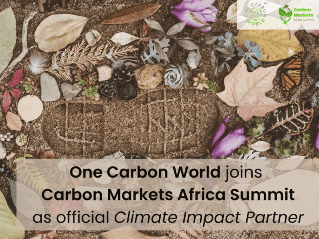 One Carbon World joins Carbon Markets Africa Summit as official climate impact partner