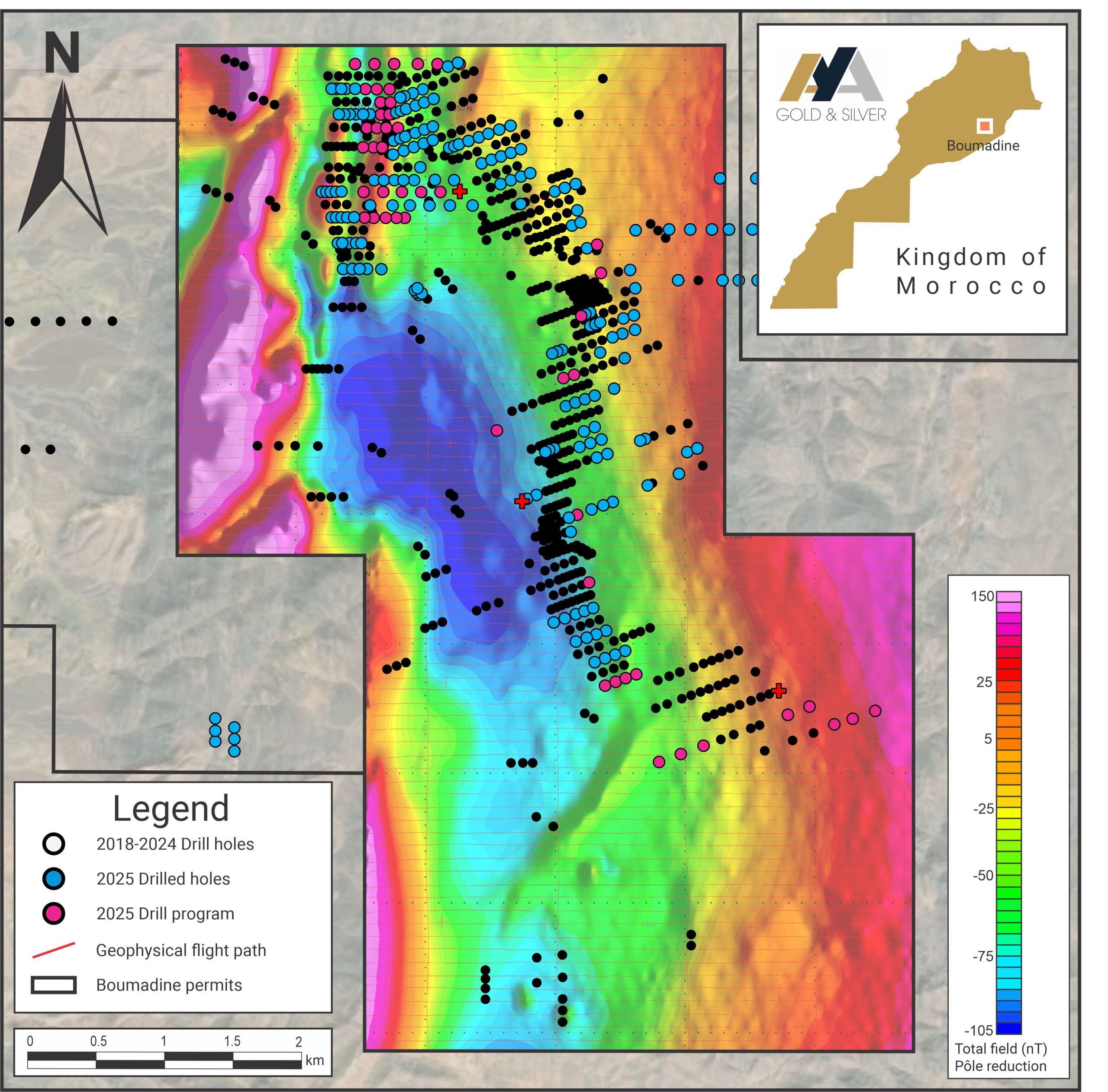 Aya Gold & Silver Confirms Discovery of New High-Grade Gold Zone at Asirem, West of Boumadine, Expands Footprint and Reports High-Grade Results from Boumadine Main Trend and Tizi Zone