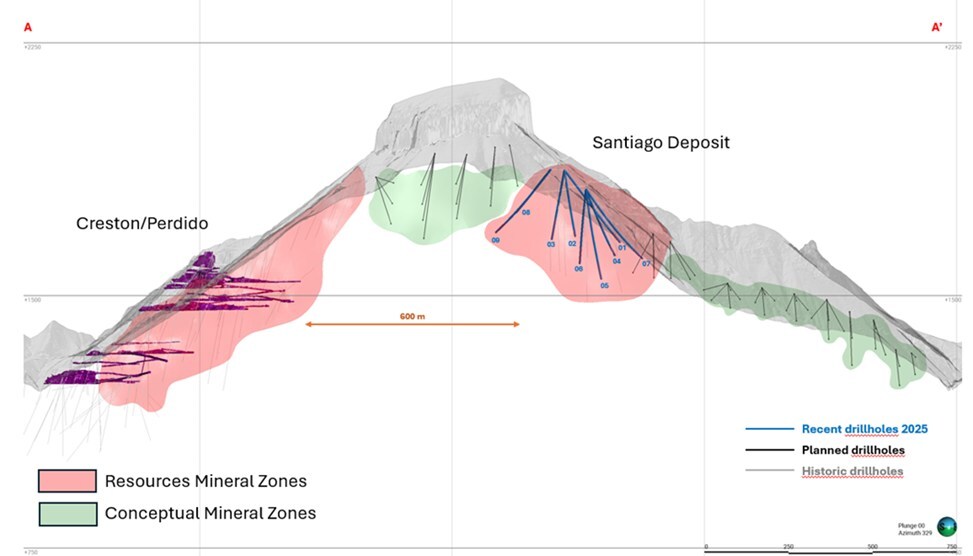Luca Intersects 2.4 Metres of 12.2 g/t Gold at Santiago Deposit