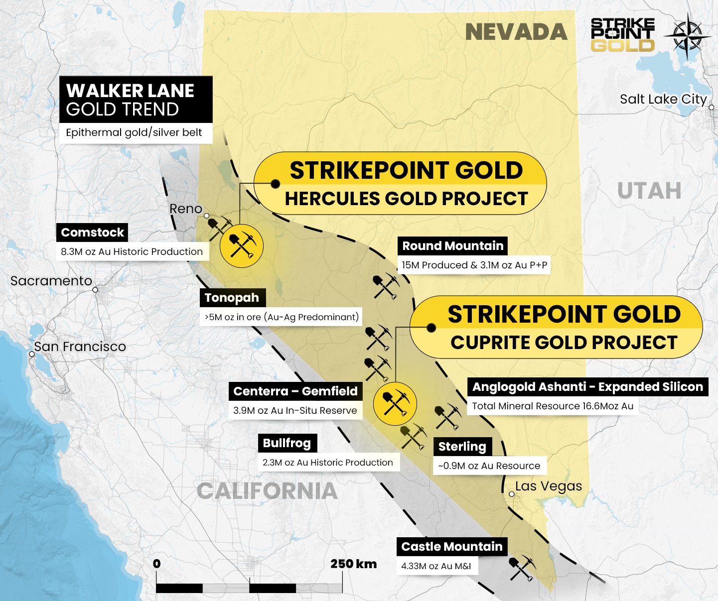 Gold Explorer Discovers Possible 1Moz Resource Breakthrough at Nevada's Hercules Project