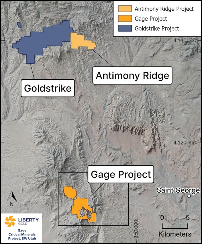 Liberty Gold Provides Year-End Update on Goldstrike and Critical Minerals Assets