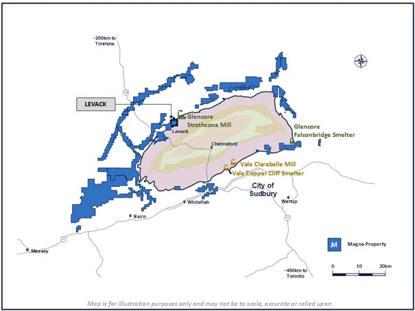 Magna Mining Announces Additional Footwall Drill Results from the Levack Mine in Sudbury, Ontario