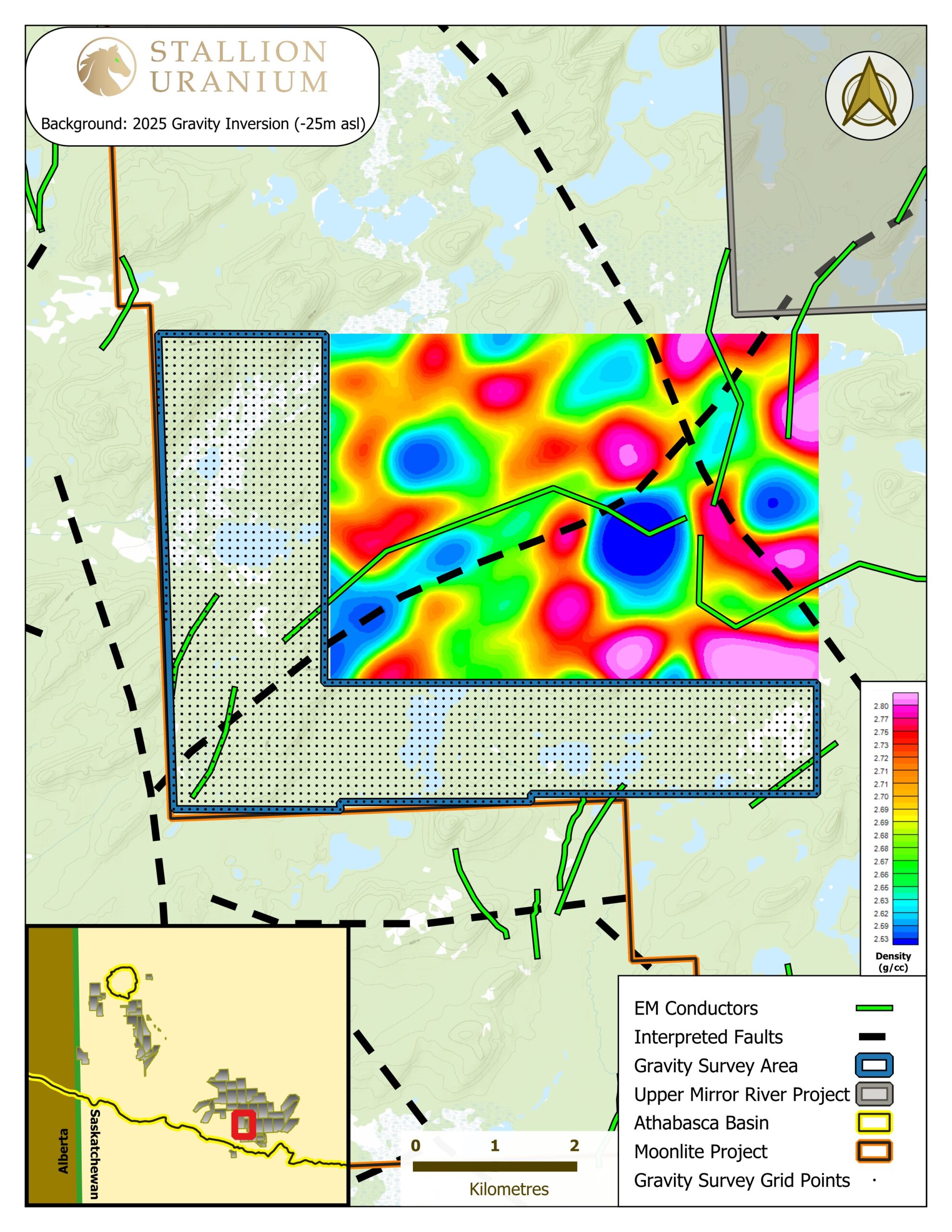 Stallion Uranium Announces Completion of Ground Gravity Extension Survey over Coyote Corridor